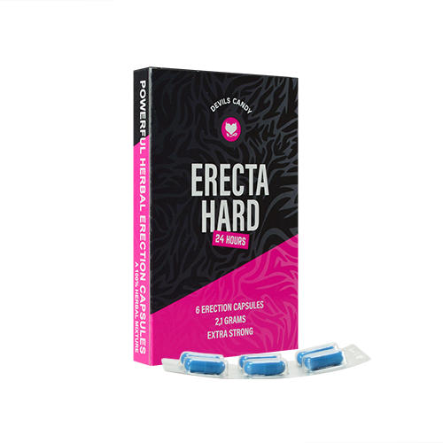 Erecta Hard (6 tabs) Stimuliert die Erektion