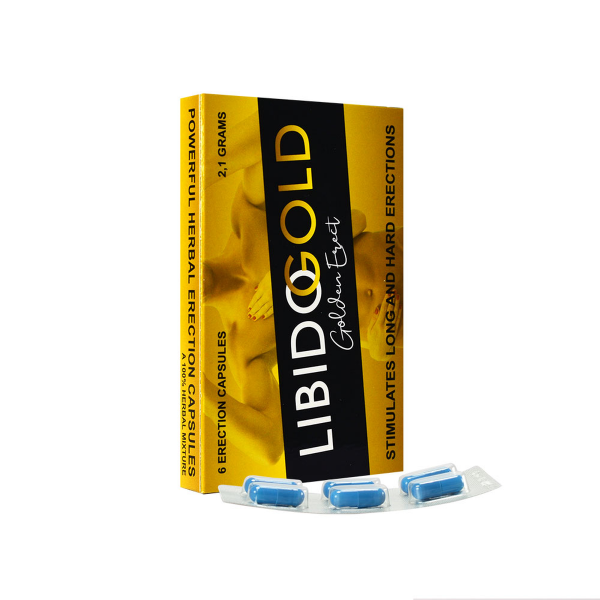 Morningstar Libido Gold " Golden Erect " (6 Tabs) Potenzmittel - Stimuliert die Erektion