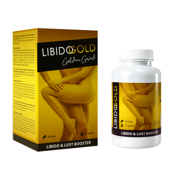 Morningstar Libido Gold " Golden Greed " Libido & Lust Booster (60 tabs) Aphrodisiakum für Männer un