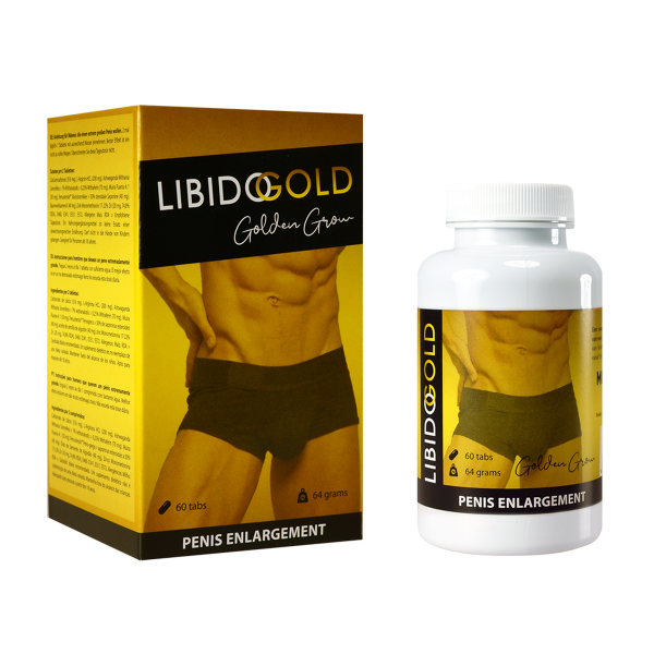 Morningstar Libido Gold " Golden Grow " (60 tabs) zur natürlichen Penisvergrößerung